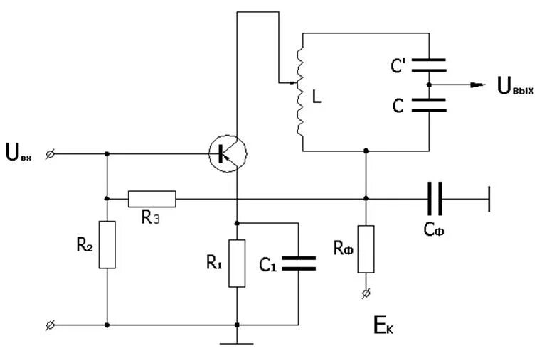 Резонансный усилитель схема Усилители высокой частоты. Схемы усилителей высокой частоты. Обобщенная эквивале