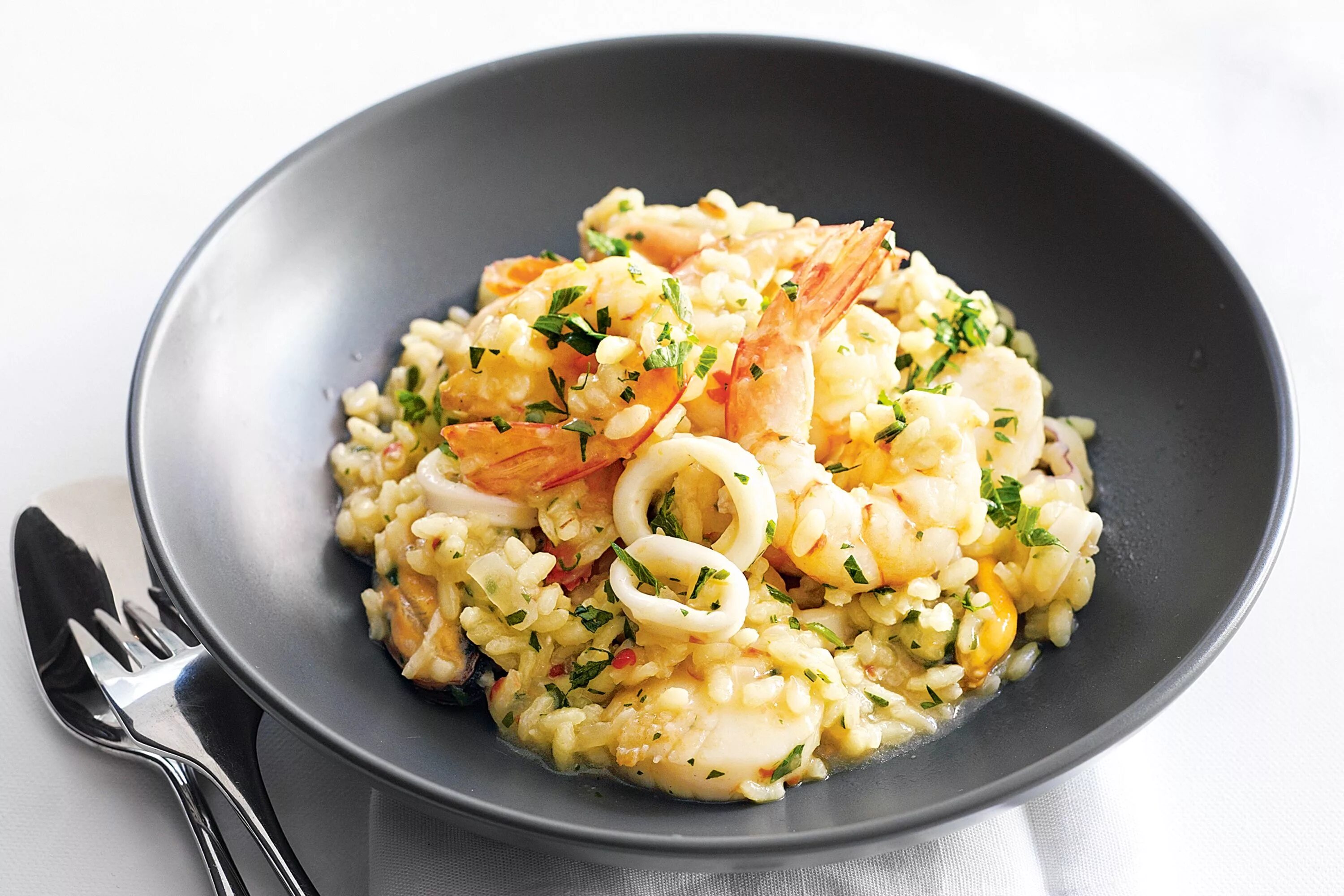 Резота блюдо рецепт с фото Seafood risotto Recipe Risotto recipes, Seafood risotto, Risotto