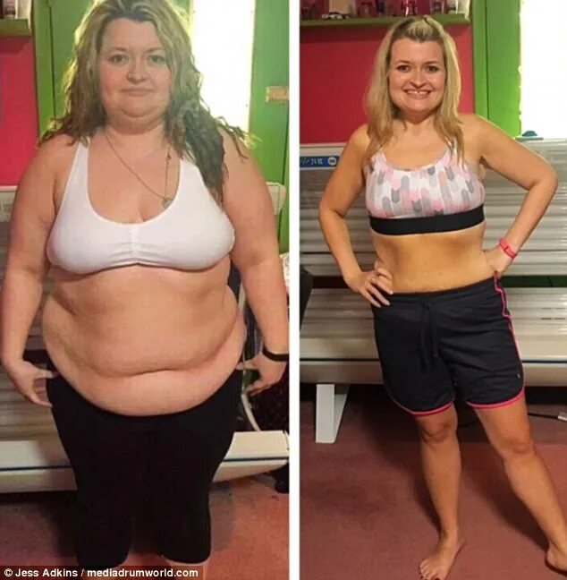 Результаты худеющих фото до и после Kentucky woman loses more than 140lbs after being a hermit