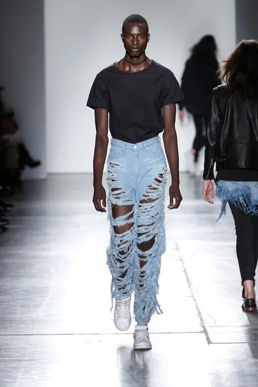 Рваная мода фото NY Fashion Week Denim Looks - II - Denimandjeans Global Trends, News and Reports