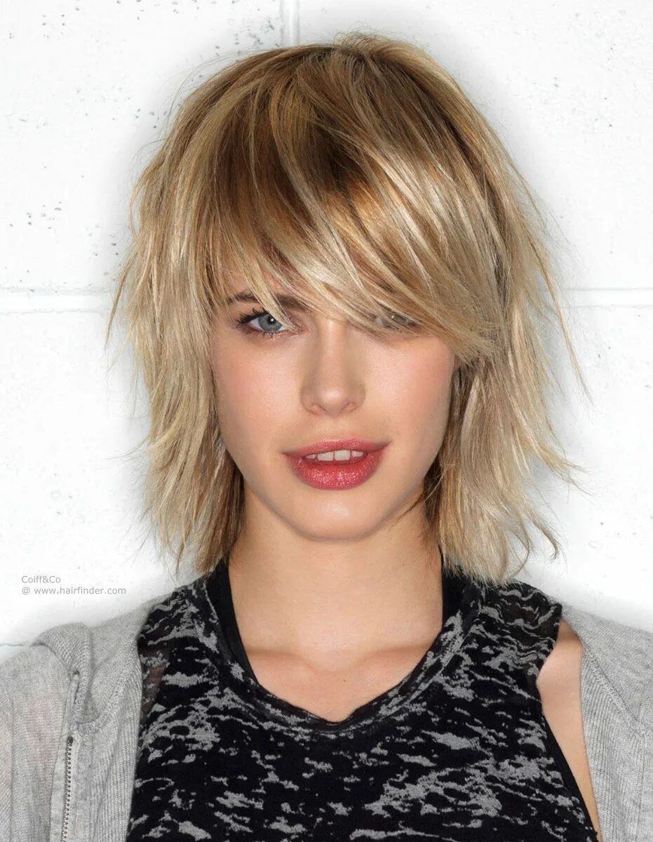 Рваная стрижка 2024 женская на средние волосы Nothing Found For ?p=2309 Mittellange haare, Haar styling, Frisuren