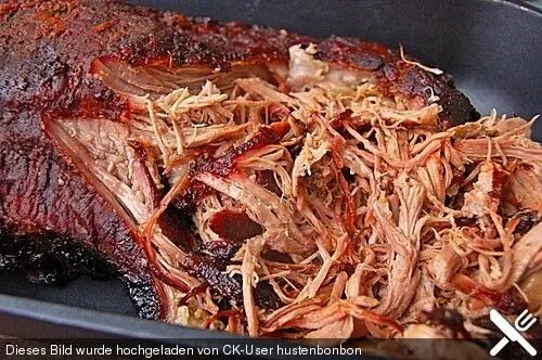 Рваная свинина фото Pulled Pork - aus dem Ofen ohne Grill Rezepte, Pulled pork, Kochrezepte