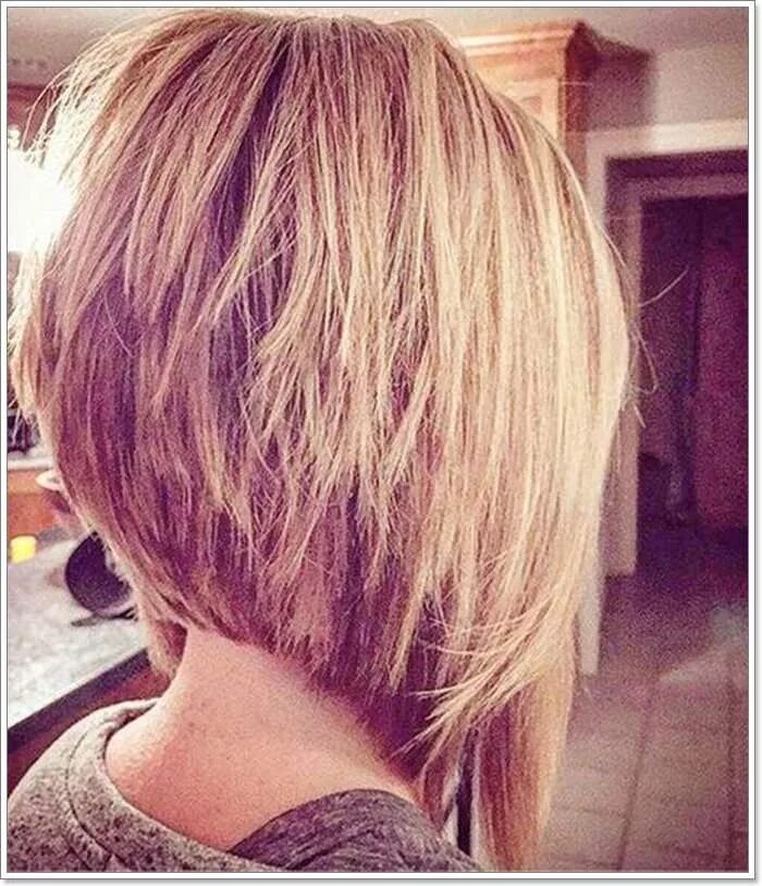 Рваное каре фото сзади и спереди 74 Ways to Rock a Stacked Bob Haircut for Women of All Ages Thick hair styles, I