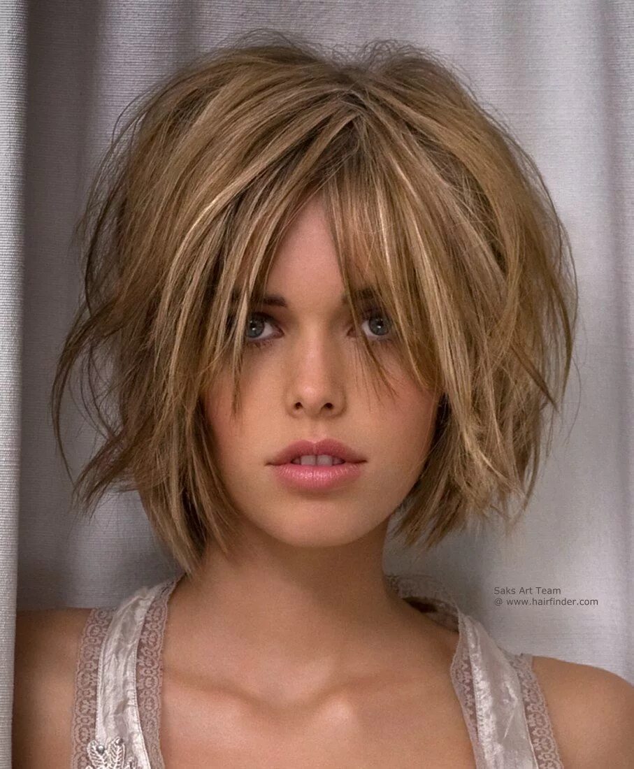 Рваное каре на средние волосы фото show Tammy Messy short hair, Medium hair styles, Hair cuts