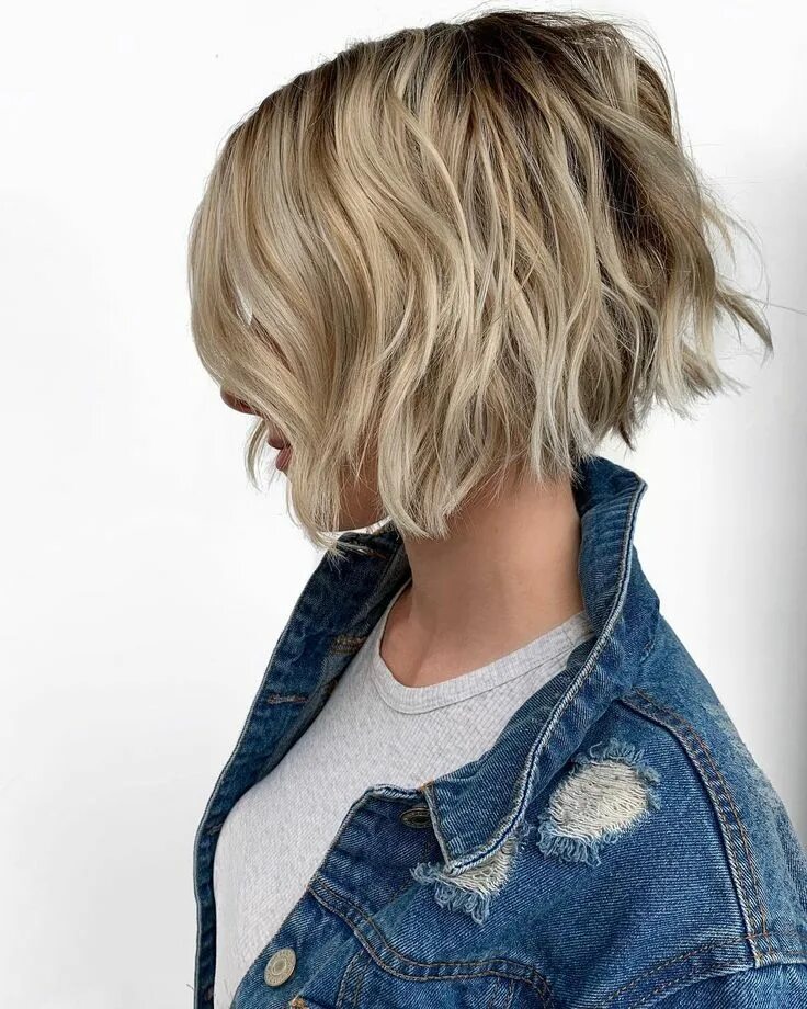 Рваный боб фото Pin en Hairstyle goals